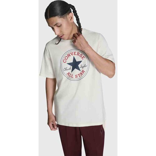 Converse Tricou barbati Chuck Logo Tee CVM5T459-WHT