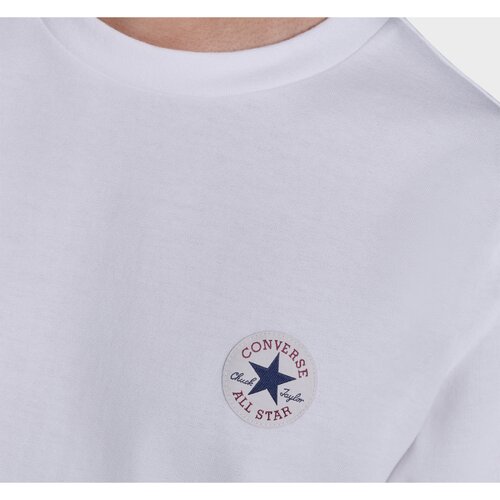 Converse Tricou barbati Chuck Patch Tee CVM6T116-WHT