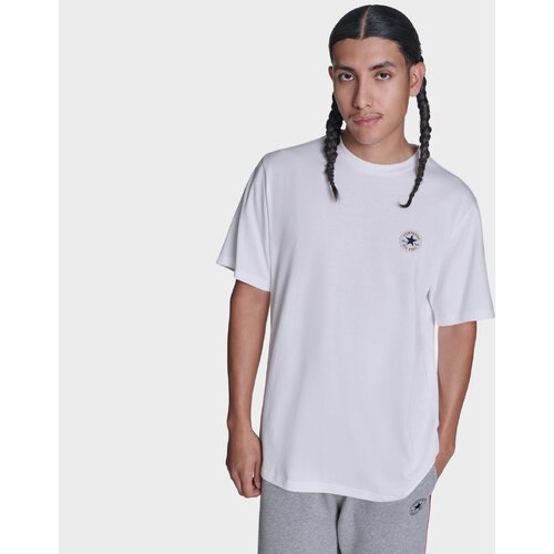 Converse Tricou barbati Chuck Patch Tee CVM6T116-WHT