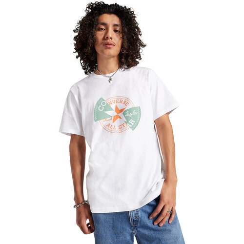 Converse Tricou barbati Con T-shirt M Chuck Patch Distort Tee 10026427-A02