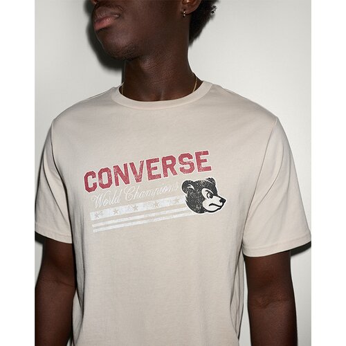 Converse Tricou barbati Fighting Bear Tee CVM6T544-ECR