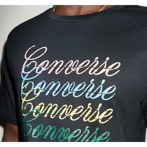 Converse Tricou barbati Scripted Echo Tee CVM6T540-BLK