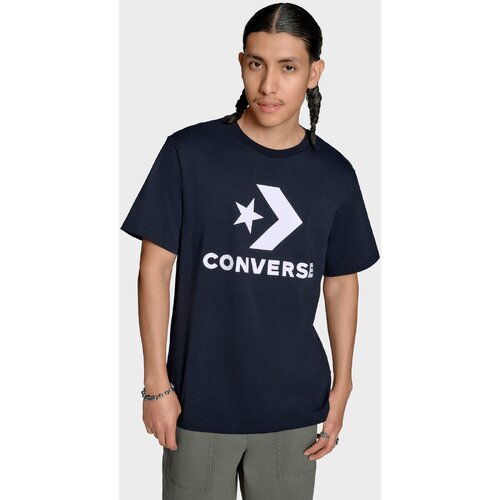 Converse Tricou barbati Star Chev Logo Tee CVM5T458-BLK