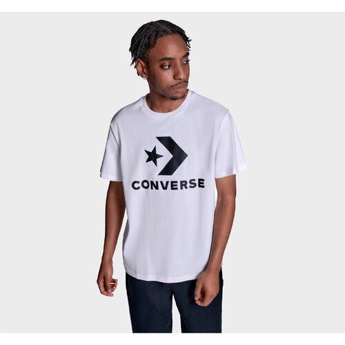 Converse Tricou barbati Star Chev Logo Tee CVM5T458-WHT