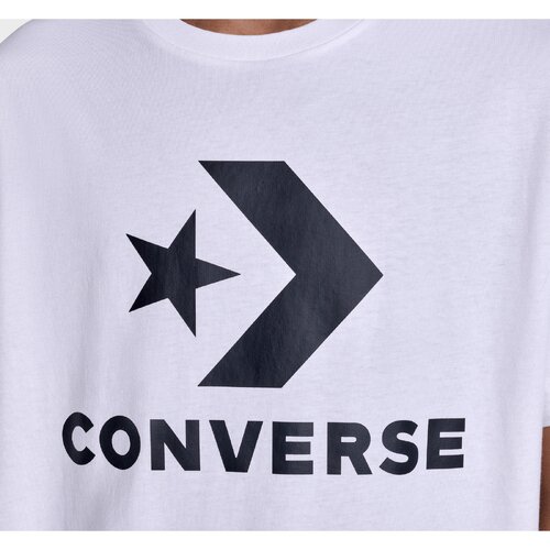 Converse Tricou barbati Star Chev Logo Tee CVM5T458-WHT