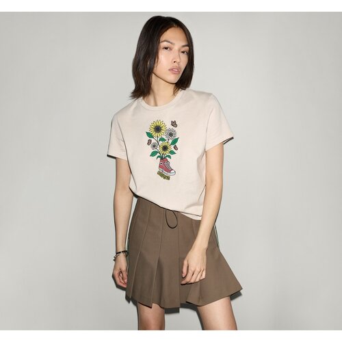 Converse Tricou femei Garden Step Tee CVW6T559-ECR
