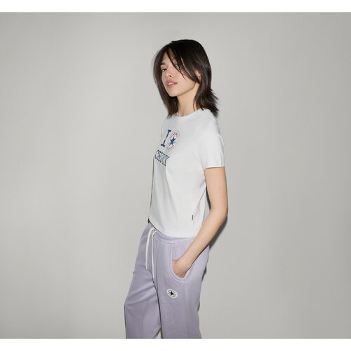Converse Tricou femei I Love Chuck Tee CVW6T540-WHT