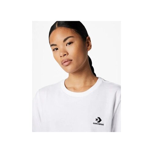 Converse Tricou unisex Go-To Embroidered Star Chevron Standard-Fit T-Shirt 10023876-A01