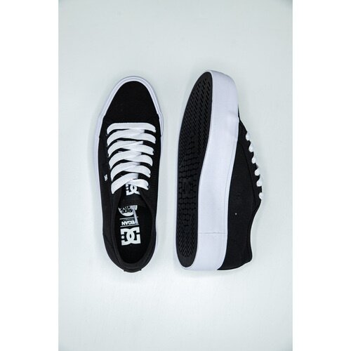 DC Shoes Tenisi femei cu platforma Manual Platform ADJS300280-BKW