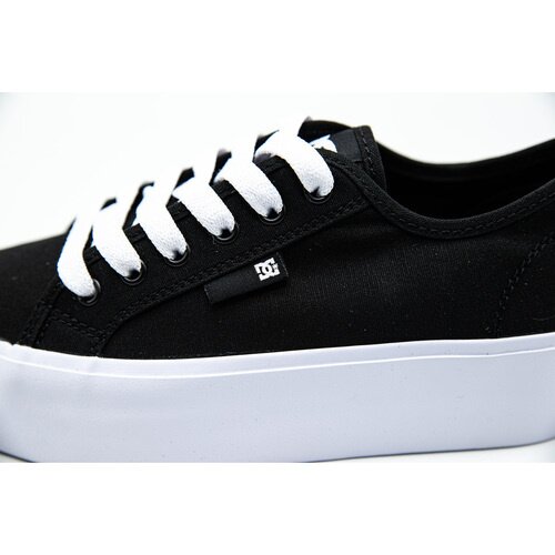 DC Shoes Tenisi femei cu platforma Manual Platform ADJS300280-BKW
