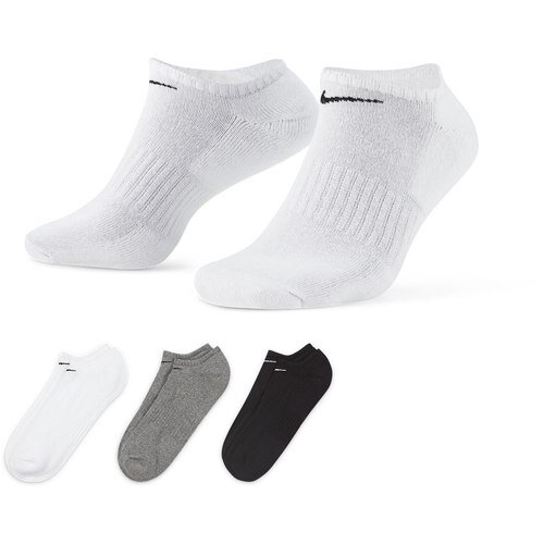 Nike Sosete unisex Everyday Cushioned Training No-Show 3 Pairs SX7673-964
