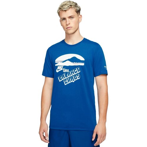 Nike Tricou barbati Men Gyakusou Nrg Graphic 3 T-shirt Team Royal CU8259 477