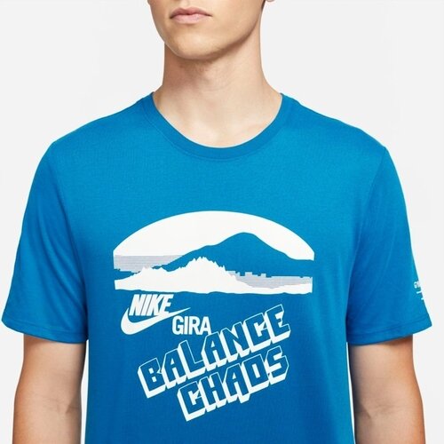 Nike Tricou barbati Men Gyakusou Nrg Graphic 3 T-shirt Team Royal CU8259 477