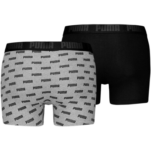 Puma Boxeri barbati Men Everyday Aop Print Boxer 2p Mid 93832402