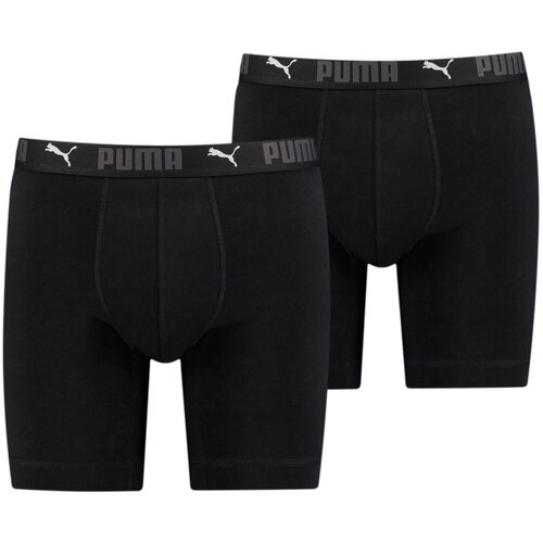 Puma Boxeri barbati Sport Cotton Long Boxer 2p Black 93552301