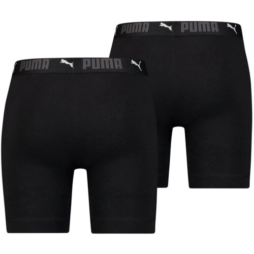 Puma Boxeri barbati Sport Cotton Long Boxer 2p Black 93552301