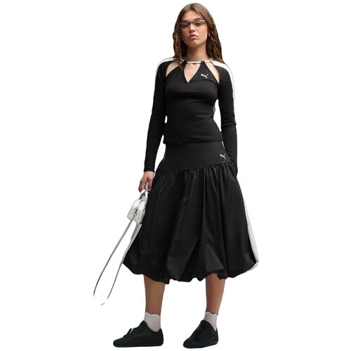Puma Fusta femei T7 Balloon Woven Midi Skirt 63757701
