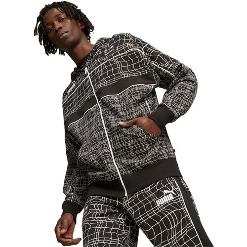 Puma Hanorac barbati Bmw Mms Camo Sds Hooded Sweat Jacket 62105301