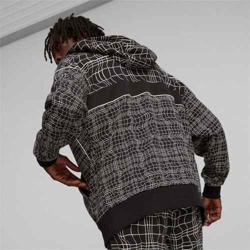 Puma Hanorac barbati Bmw Mms Camo Sds Hooded Sweat Jacket 62105301
