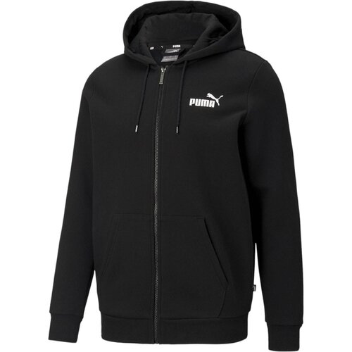 Puma Hanorac barbati Essentials Full-Zip Logo 58670201