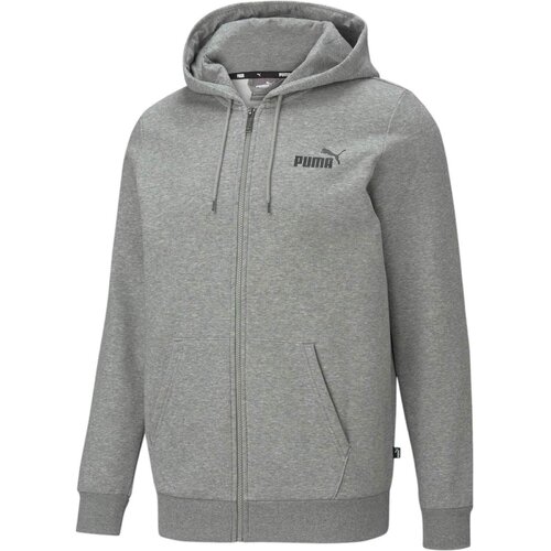 Puma Hanorac barbati Essentials Full-Zip Logo 58670203