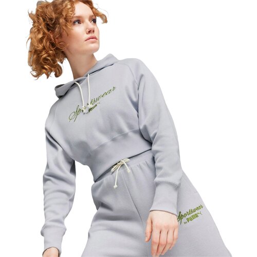 Puma Hanorac femei Classics Relaxed Cropped 62427363