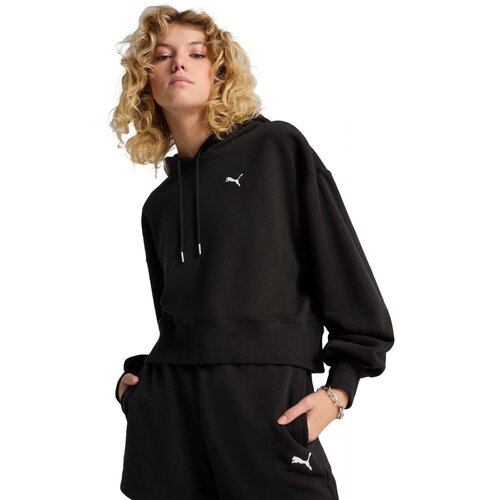Puma Hanorac femei Wardrobe Ess Relaxed Cropped Hoodie Tr 62974601