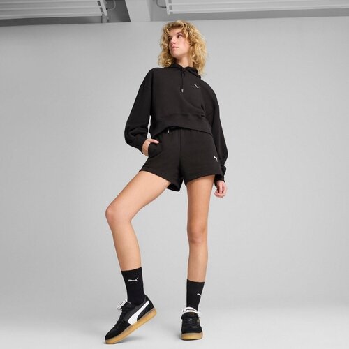 Puma Hanorac femei Wardrobe Ess Relaxed Cropped Hoodie Tr 62974601