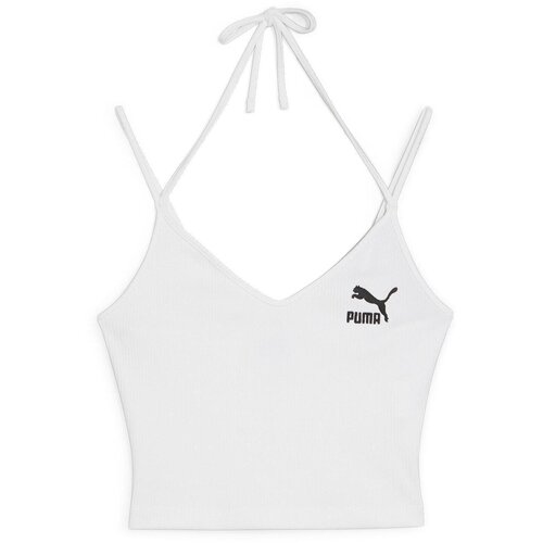 Puma Maiou femei Classics Ribbed Crop Top 62425502