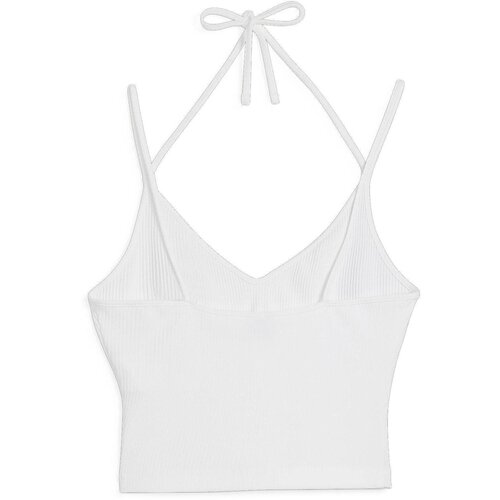 Puma Maiou femei Classics Ribbed Crop Top 62425502
