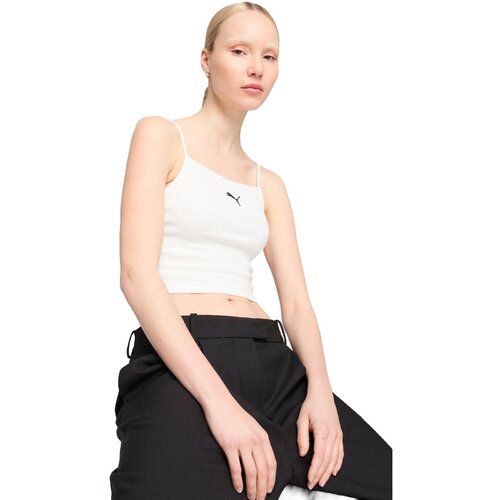 Puma Maiou femei Wardrobe Ess Ribbed Tank Top 62977102