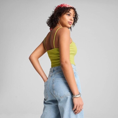 Puma Maiou femei Wardrobe Ess Ribbed Tank Top 62977135