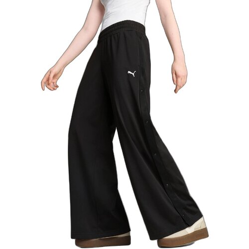 Puma Pantaloni femei Wardrobe Ess Low Rise Popper Pants 62980401