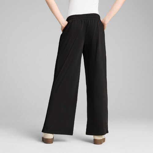 Puma Pantaloni femei Wardrobe Ess Low Rise Popper Pants 62980401