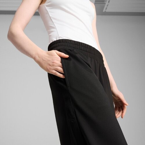 Puma Pantaloni femei Wardrobe Ess Low Rise Popper Pants 62980401