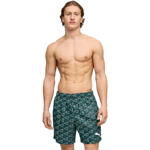 Puma Pantaloni scurti barbati Swim Men Printed Flag Mid Shorts 1p 94751701