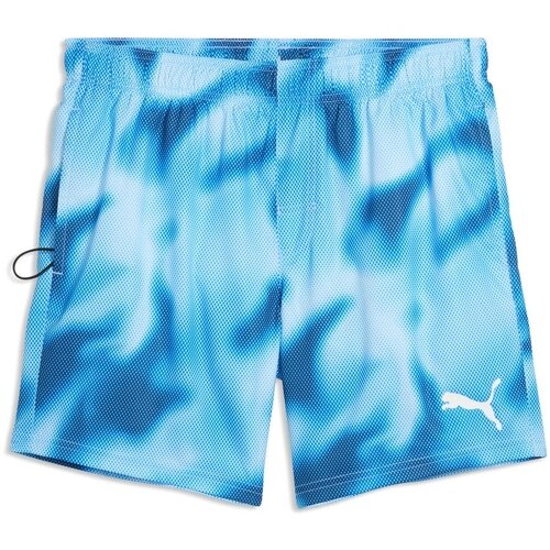 Puma Pantaloni scurti barbati Swim Men Printed Rasterized Mid Short 94751502