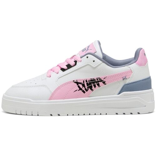 Puma Pantofi sport copii Shuffle Downtown Lo Mid 90s Jr 40503402