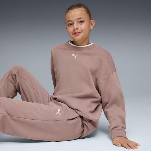 Puma Trening copii Ess Cat Logo Oversized Tr Knitted Suit G 69339588