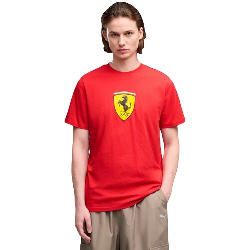 Puma Tricou barbati Ferrari Colored Shield Tee 63700302