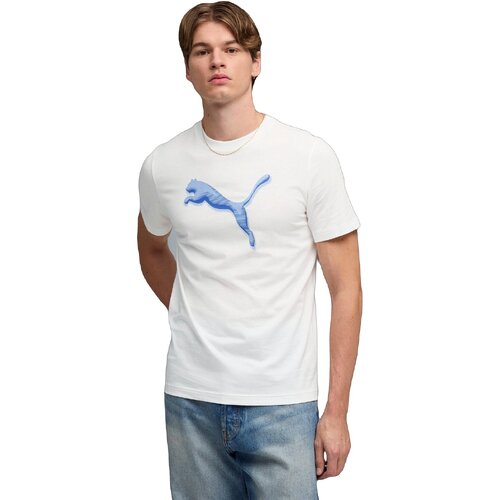 Puma Tricou barbati Graphic Cat Logo Tee 69177402