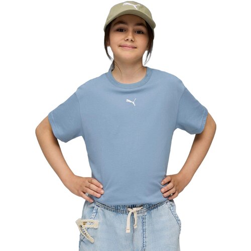 Puma Tricou copii Ess Boxy Tee G Cool Blue 68513134