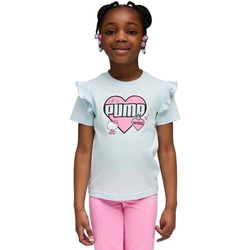 Puma Tricou copii X Hello Kitty Friends Ruffle Tee 63238647