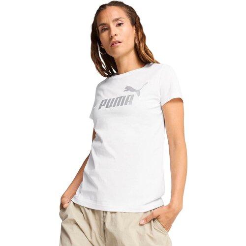 Puma Tricou femei Ess Metallic No 1 Logo Tee 63153602
