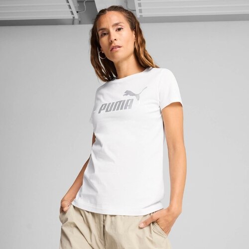Puma Tricou femei Ess Metallic No 1 Logo Tee 63153602