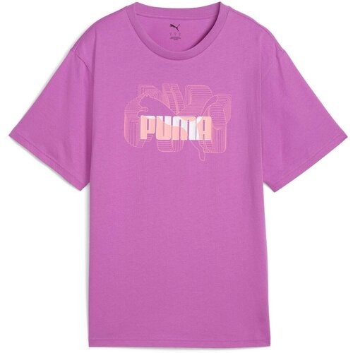 Puma Tricou femei Graphics Stacked No 1 Logo Relaxed Tee 68508489
