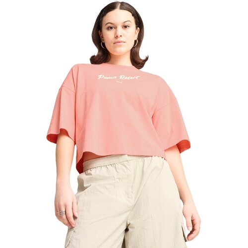 Puma Tricou femei Premium Ess Oversized Graphic Tee 62977618