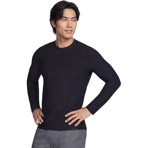 Skechers Bluza barbati GO DRI All Day Long Sleeve Tee LT115B-BLK
