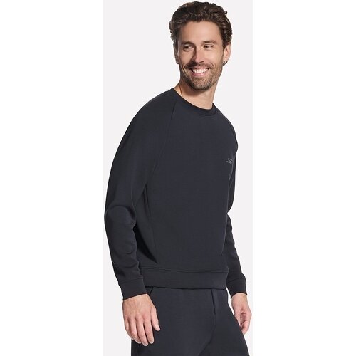 Skechers Bluza barbati SKECHCLOUD Elevate Crew LT251-BLK