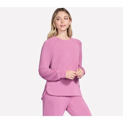 Skechers Bluza femei SKECHLUXE Elevate Crewneck LT152-ROS